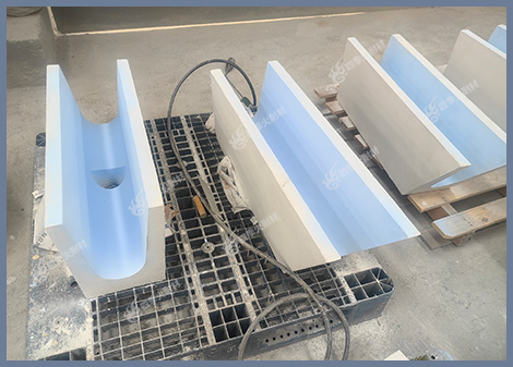 熔鋁爐澆注料預制件鋁液流鋁槽