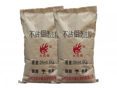 澆注料質量差造成澆注料施工后開裂